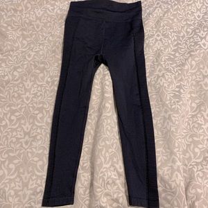 Mono B dark navy ribbed leggings